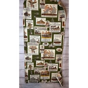 Vintage 1950's-1970's Waverly New England Maritime Nautical Fabric